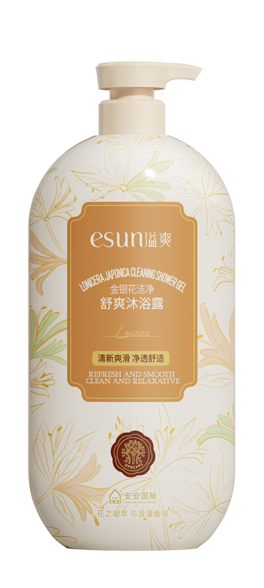 金沙8087国际金银花清洁舒爽沐浴露